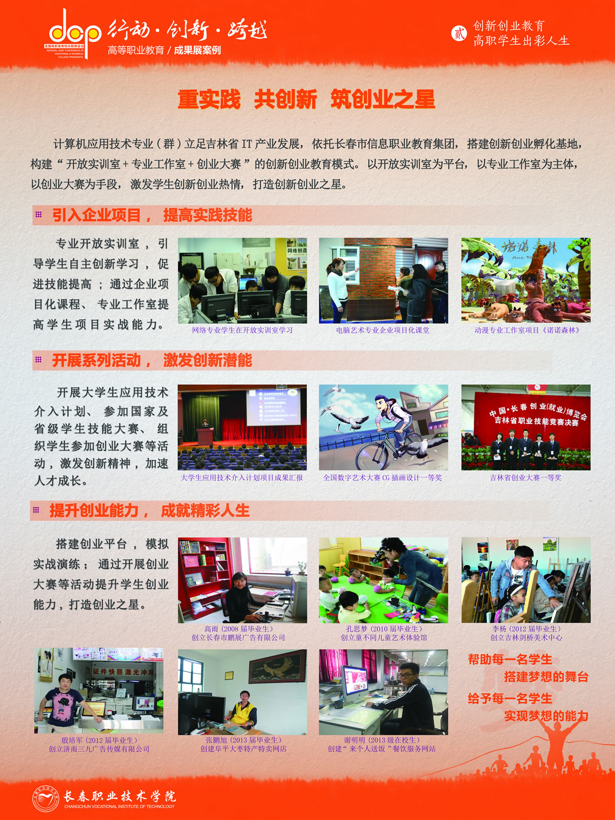 16长春职业技术学院+宣传展板+创新创业教育、高职学生出彩人生 .jpg
