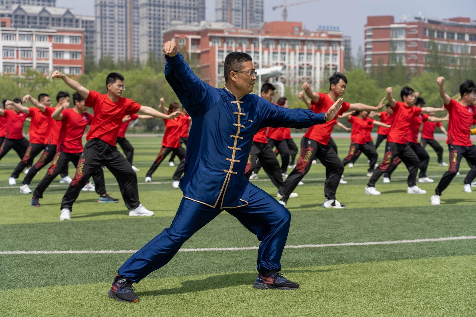 师生太极拳实践体验